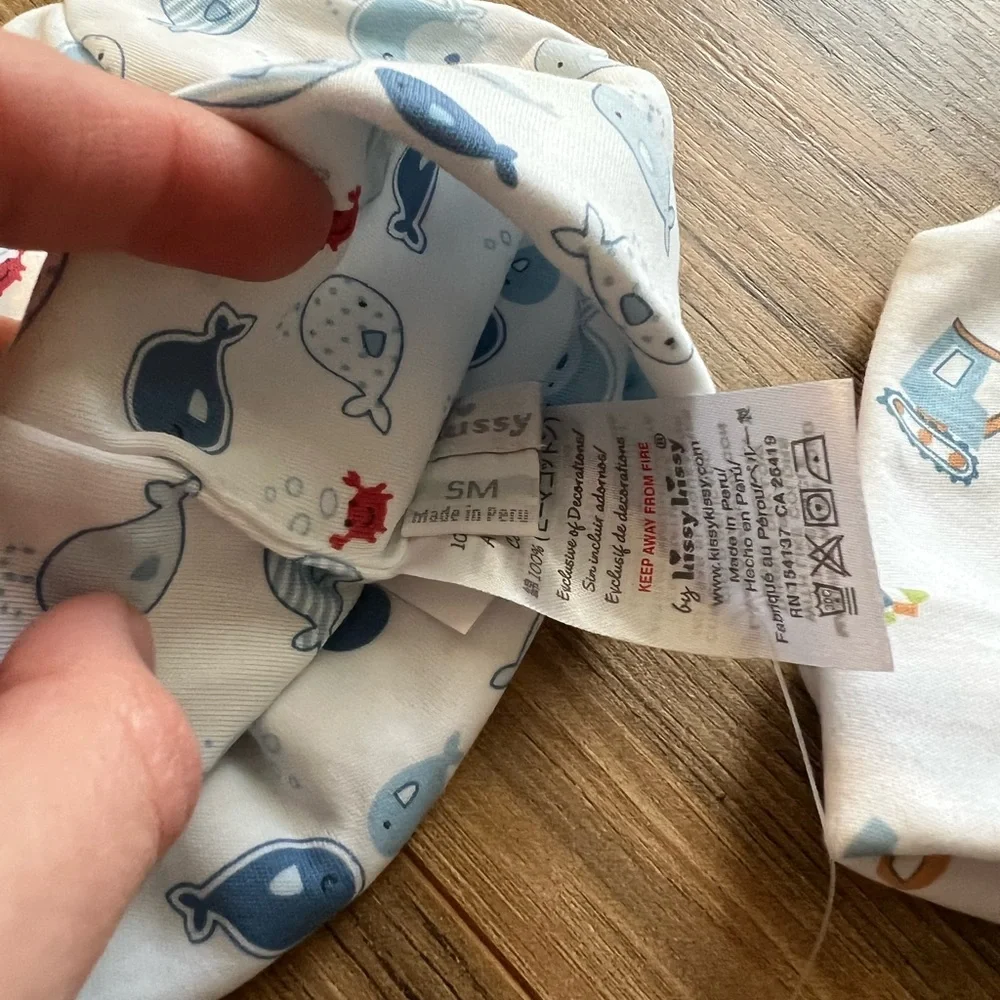 Kissy Kissy Boy Newborn Hats